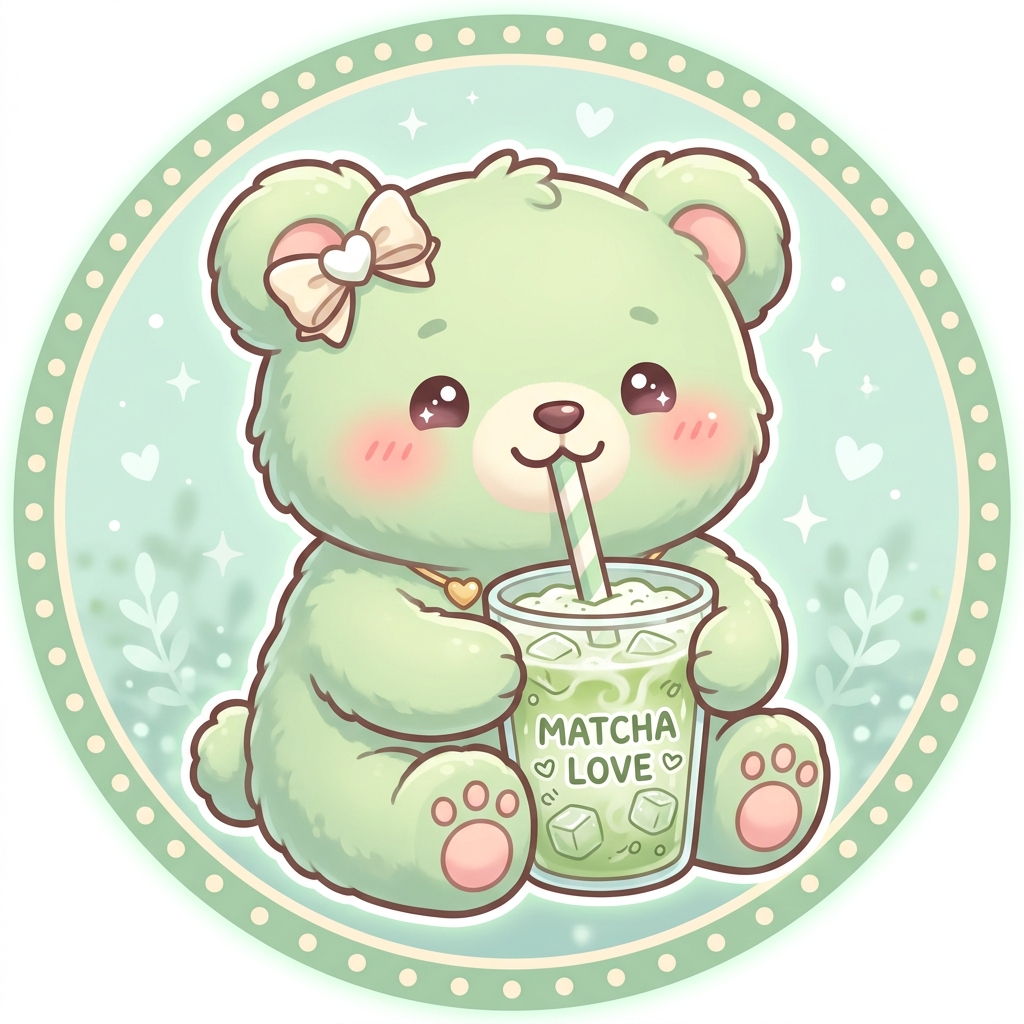 Gấu Matcha